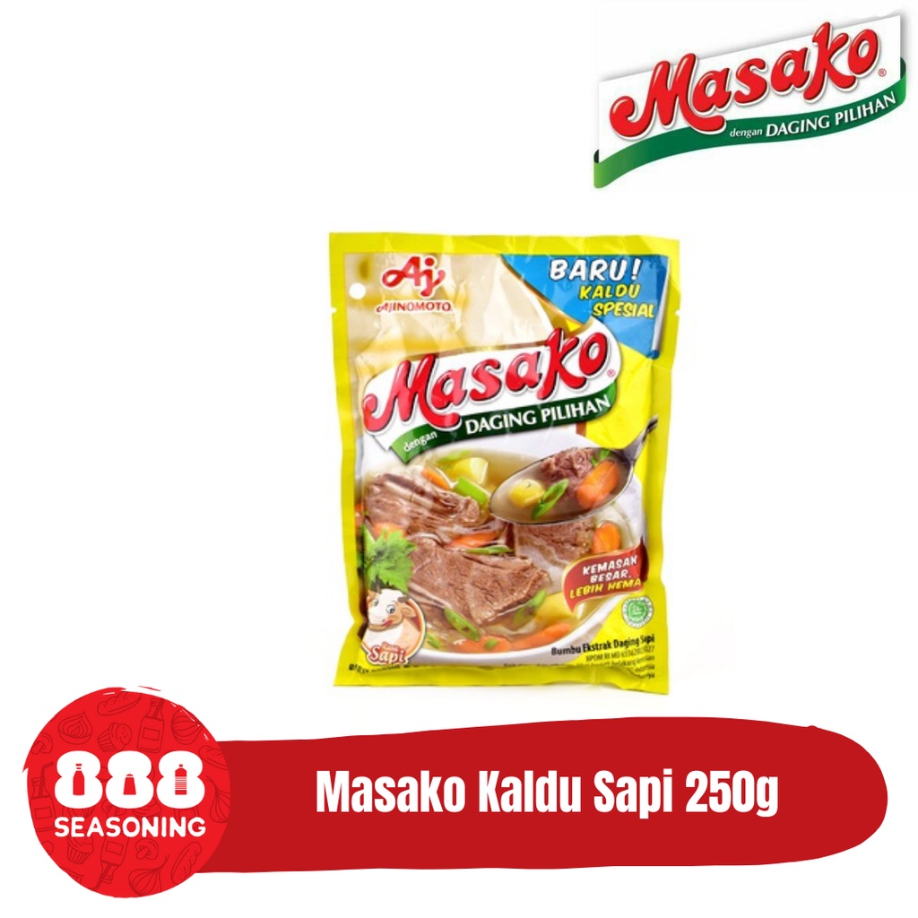 

MASAKO KALDU SAPI PENYEDAP RASA 250g