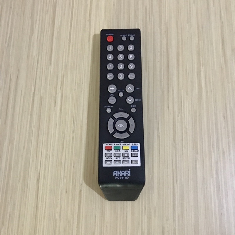 Remot Remote Tv Akari Led lcd Rc 9914ID High kuality / Kualitas Premium Original / Remote Tv Akari
