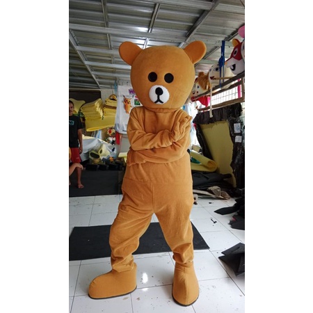 kostum badut beruang