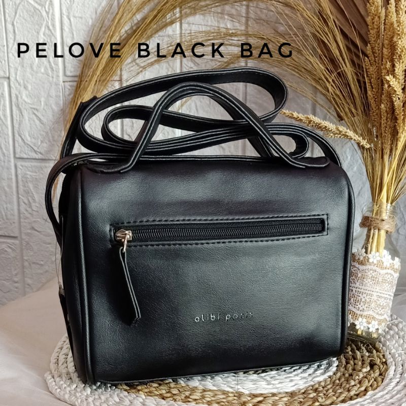 Pelove bag Black Alibi Paris