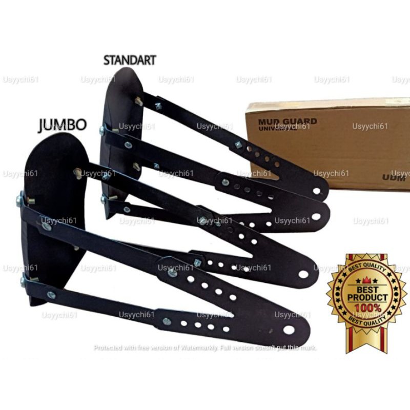 (PROMO) MUD GUARD Custom Japstyle Bobber DLL Universal / Pelindung Lumpur Ban Belakang FULL BESI