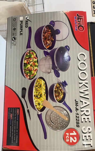 Jeho master cookware set 12 pcs