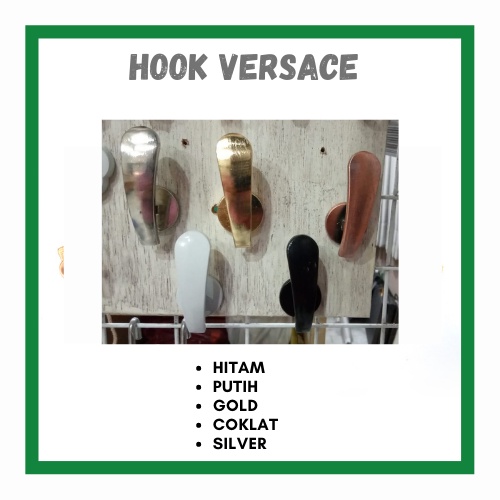 NEW ARRIVAL - HOOK MODEL VERSACE / HOOK MURAH MERIAH / HOOK PENGAIT TALI GORDEN IMPORT MURAH