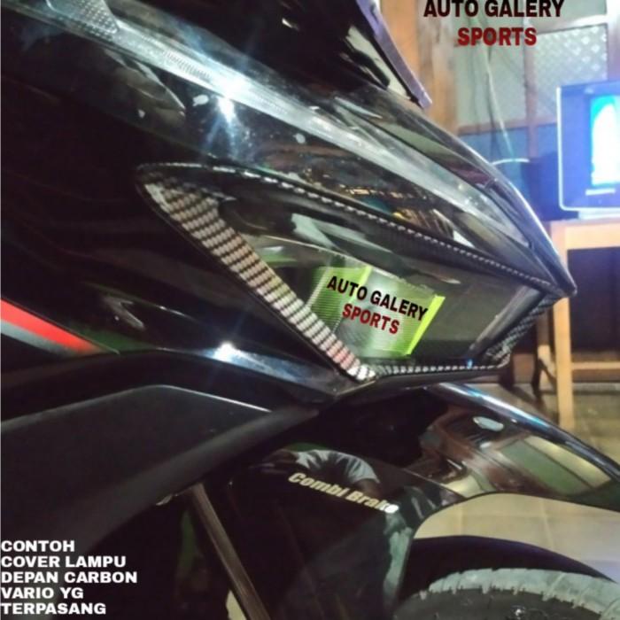Garnish List Lampu Depan Vario 125/150 New Carbon Nemo