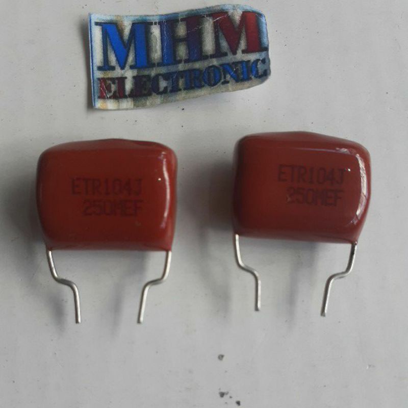 Capasitor milar 104J 250V MEF Orijinal