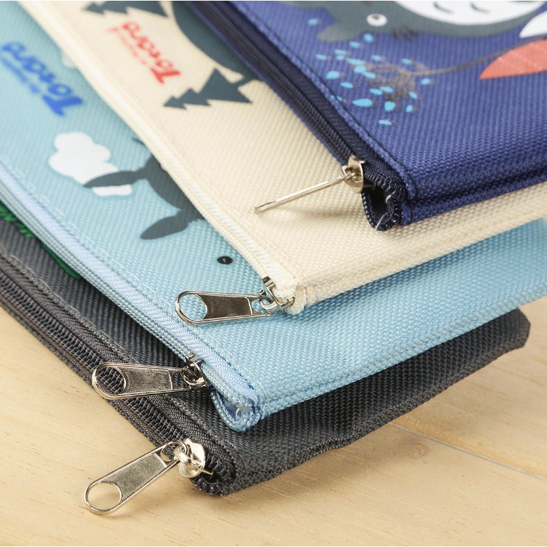 UNIKO.ID - TEMPAT PENSIL TOTORO PENCIL CASE / KOTAK PENSIL MOTIF LUCU UNIK / TEMPAT ALAT TULIS-1