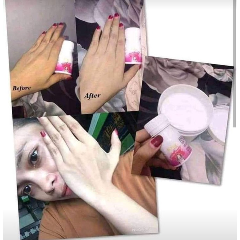 BSI white powder pemutih Ori Bubuk pemutih badan Racikan hb Bpom Bsi white powder bsi whitening powd