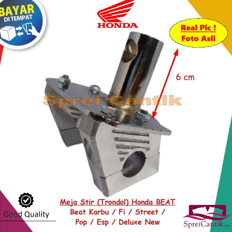[PRODUK 0J9K9] Meja Stir Minimalis Tapak Trondol Dudukan Peninggi Stang Matic Honda BEAT Karbu / Str