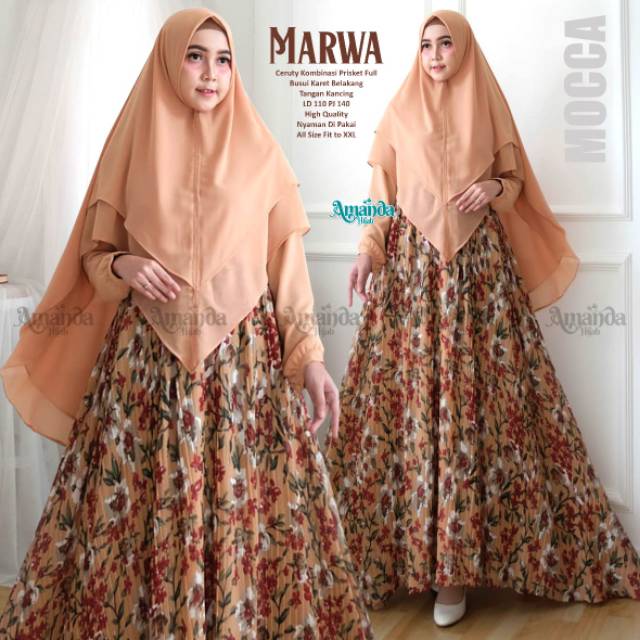 Marwa syar'i set mewah