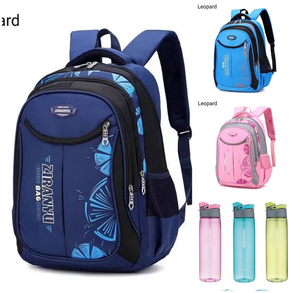 Tas Sekolah Ransel Backpack waterproof - Tas Laptop - LOST THEME Tas Gendong Murah Terlaris