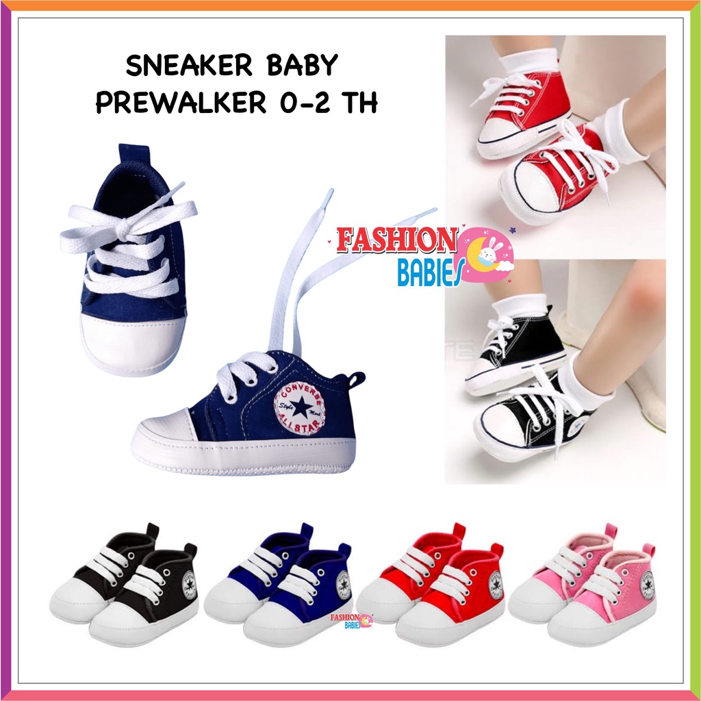 ❤ Fashionbabies ❤ SNEAKER BABY | SEPATU BAYI PREWALKER ANTI SELIP