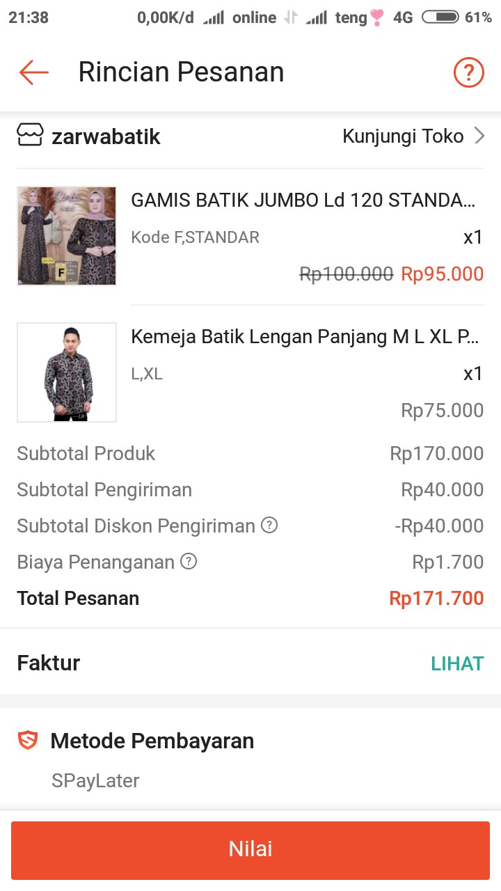 Gamis Cardy Batik Jumbo Ld 120 Standar Ld 106 - Gamis Cardi - Busui Bahan Katun Terlaris