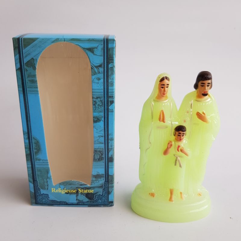 Patung fosfor Keluarga Kudus 11 cm