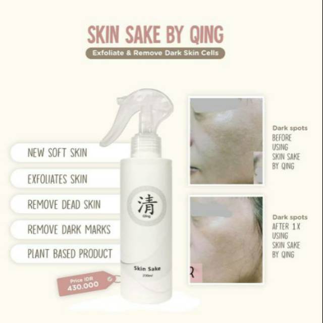 Skin skake by Qing Aman untuk wajah dan seluruh tubuh leher badan paha ketiak siku tumit kaki