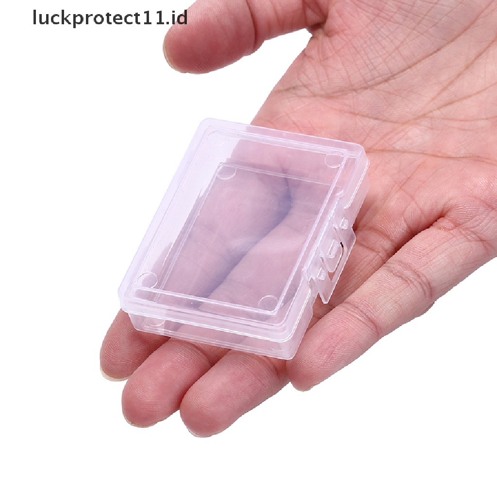 &lt; Luckprotect11. &lt; LuckproteksiId &gt; Kotak Penyimpanan Umpan Pancing Multifungsi Bahan Plastik Transparan