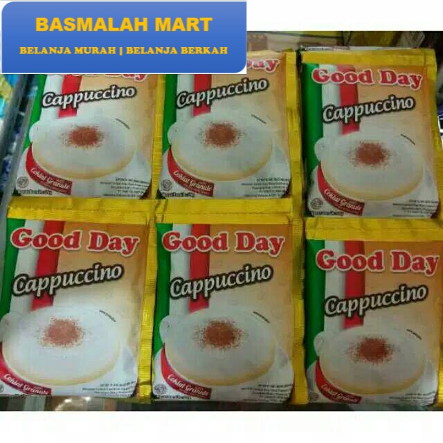 

Good Day Cappucino renceng Murah (Ilham Berkah Mart)