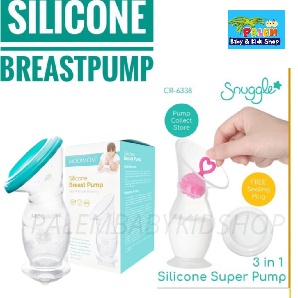 Mooimom Silicone Breast Pump Pompa Silikon Mooimom A7002