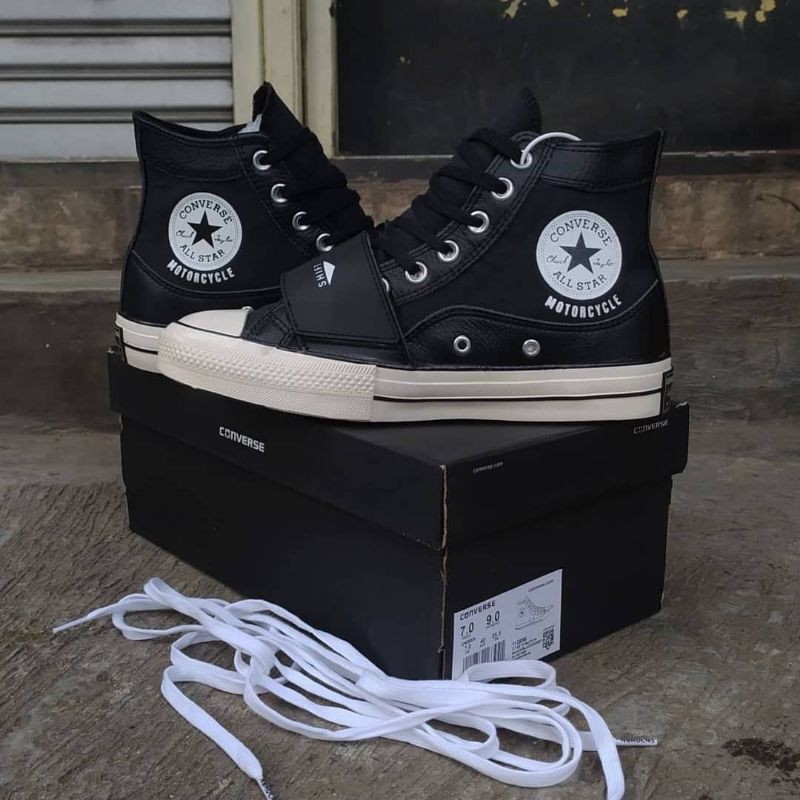 Converse 70'S High Neighborhood Motorcycle Black