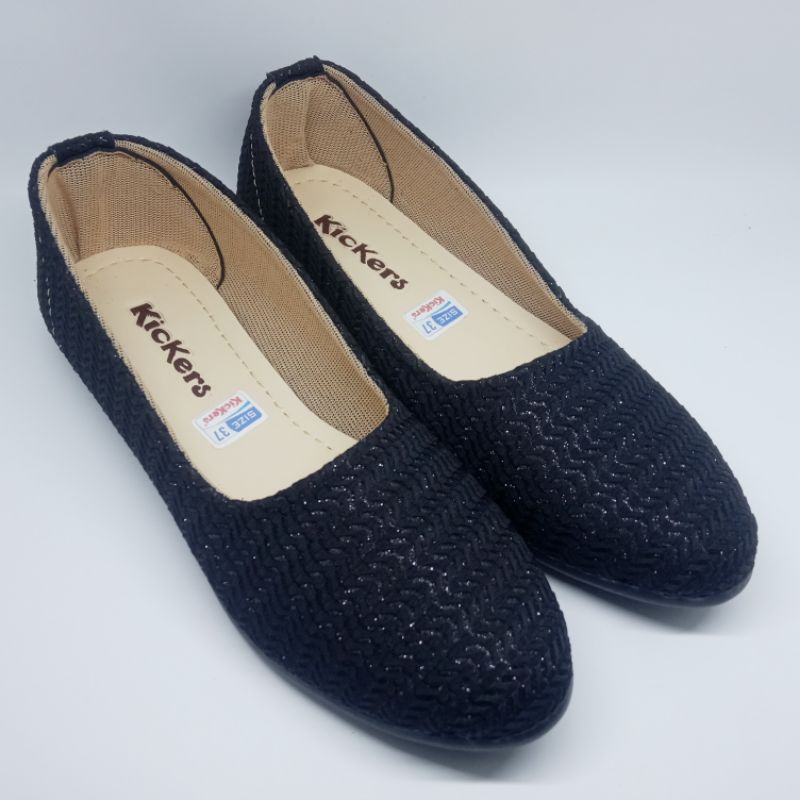 Promo 4.4 flatshoes wanita kickers kode RJ01 | sepatu flat shoes kickers