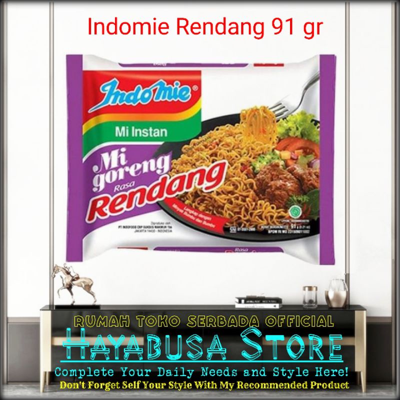 

Indomie Mi Goreng Rendang 91gram