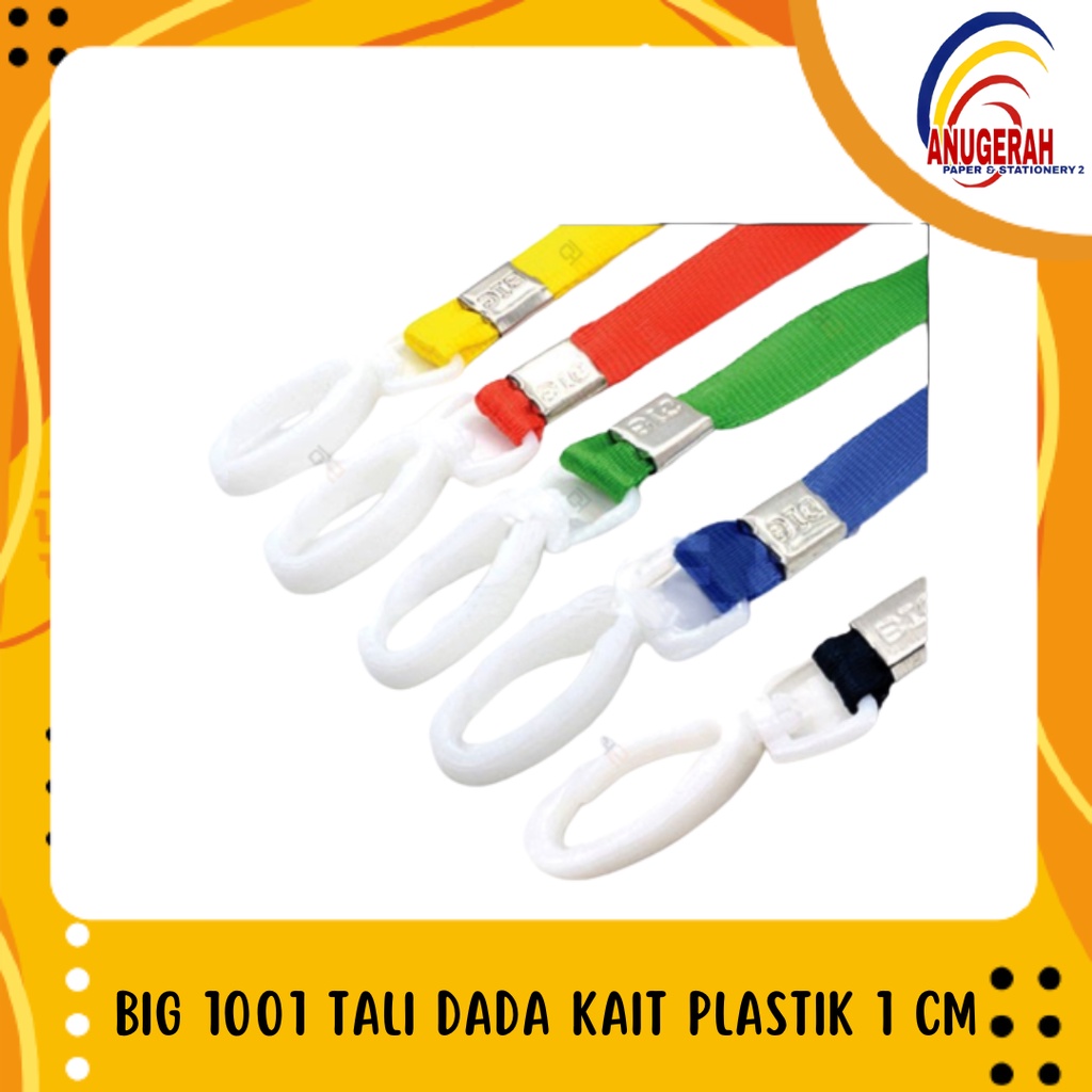 

BIG 1001 TALI DADA KAIT PLASTIK 1 CM (PCS)