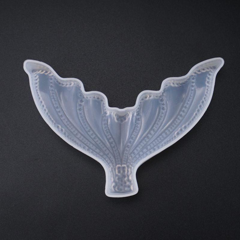 SIY  DIY Crystal Epoxy Mould Three-dimensional Large Fishtail Mold Table Decorations