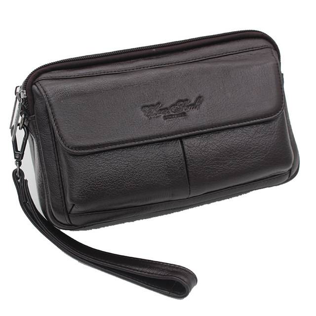 Handbag Kulit Asli 2246 Tas Tangan Pria dan Wanita Handbag Import