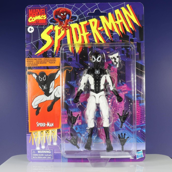 MAINAN & HOBI FIGURE FIGURE SPIDERMAN RETRO SPIDERMAN IN THE NEGATIVE ZONE MARVEL LEGENDS HR839W