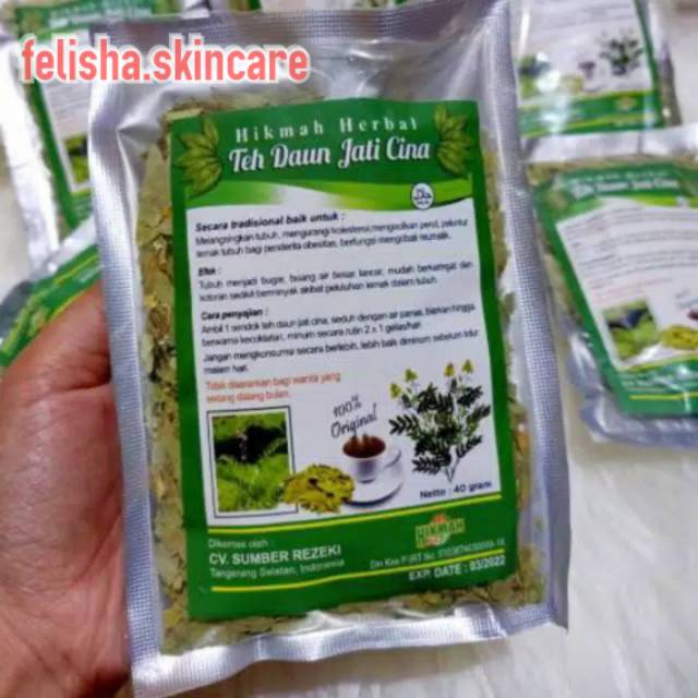 

TEH DAUN JATI CINA / TEH PELUNTUR LEMAK