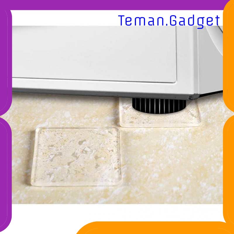 TG-DE439 HOUSEEN ALAS SILICONE SHOCK PADS ANTI-VIBRATION MATS 4 PCS - QW-20