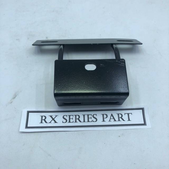 breket dudukan lampu LED rx king hitam plus pangkon plat nomor bandung style