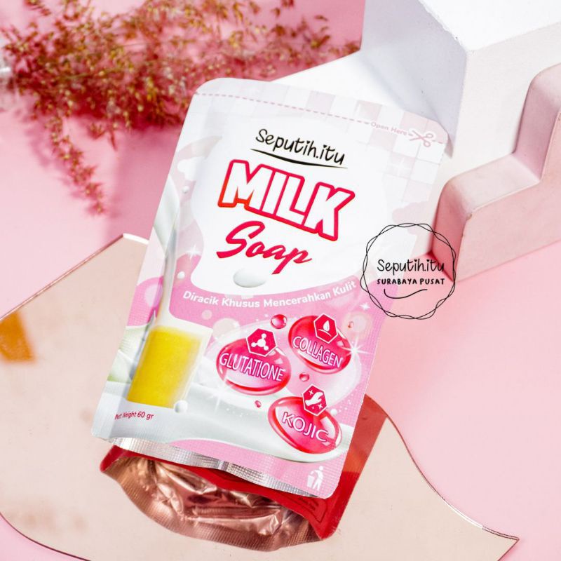 [READY SIAP KIRIM} SABUN SEPUTIH ITU MILK SOAP