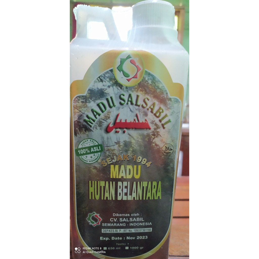 

Madu Asli Hutan Belantara 1Kg