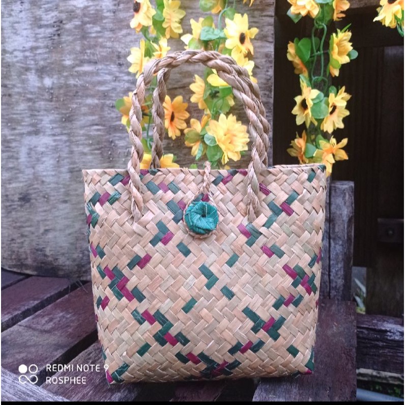 Tas Purun Mini Tas Purun Kalimantan Tas Purun Murah