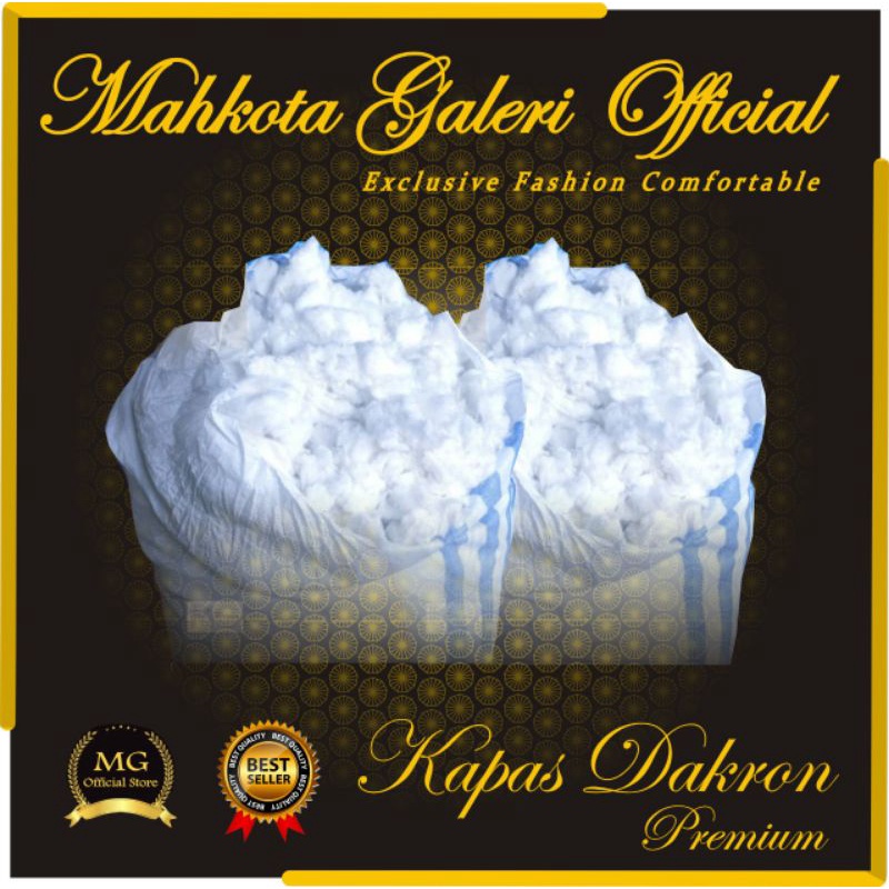 dakron silikon kapas super 1 2kg termurah bantal guling bantal silikon dan dakron bantal dakron  ban