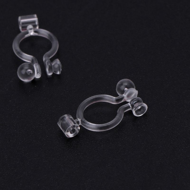 Moonlight&quot; 20Pcs Invisible Clip-on Earring Converter Non Pierced Ears Jewelry Findings