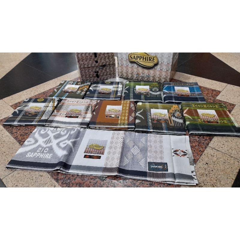 SARUNG  SAPPHIRE SONGKET GUNUNG KEMBANG  (SGK)