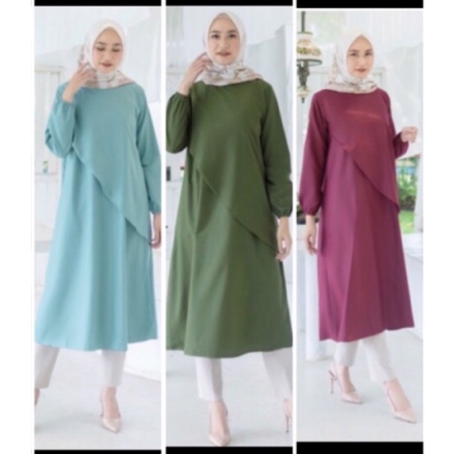 SALE  READY STOCK IRENE TUNIK RADWAH