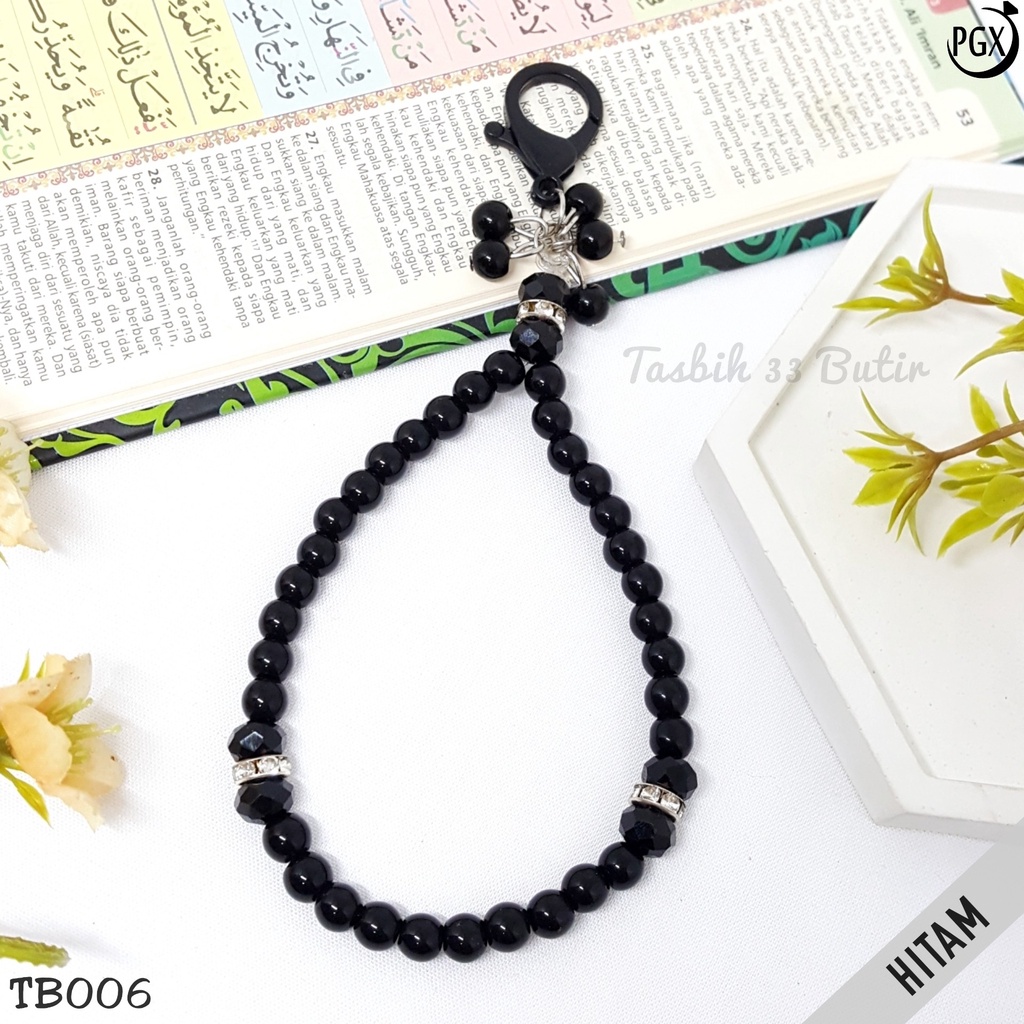 PGX Tasbih Gantungan Kunci 2in1 Isi 33 Butir Fashion Muslim TB006