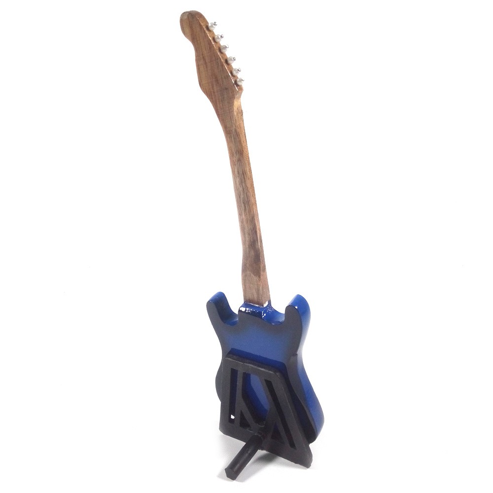 Miniatur Gitar Kayu + Stand - GTR03