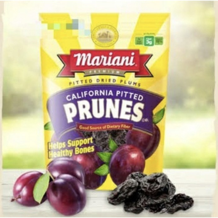 

⭐ COD ⭐ Mariani pitted dried prune california limit 283 gr