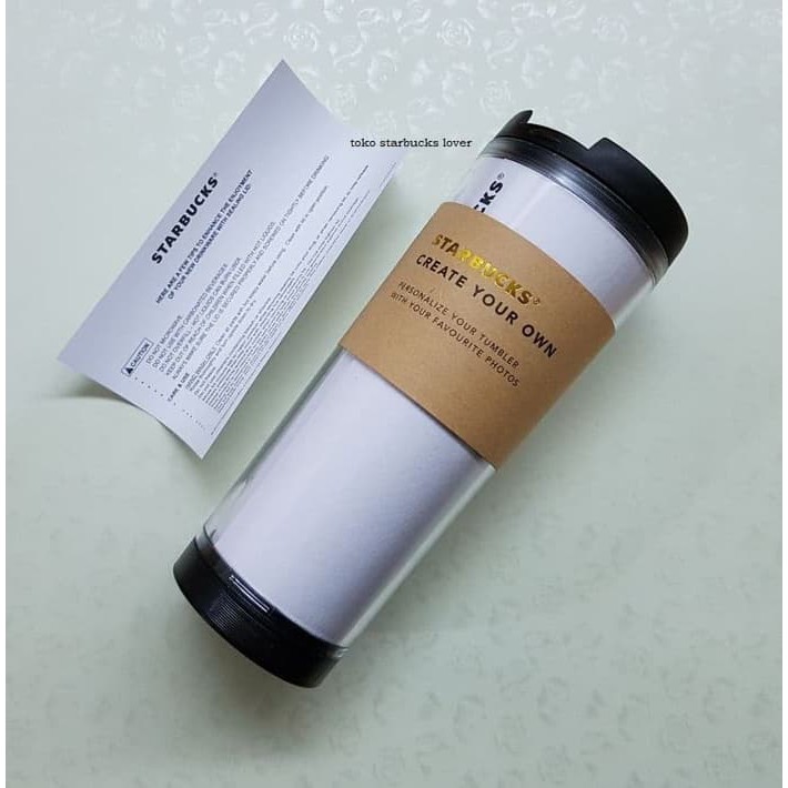 Starbucks Tumbler Bottle Acrylic Tall - Create Your Own