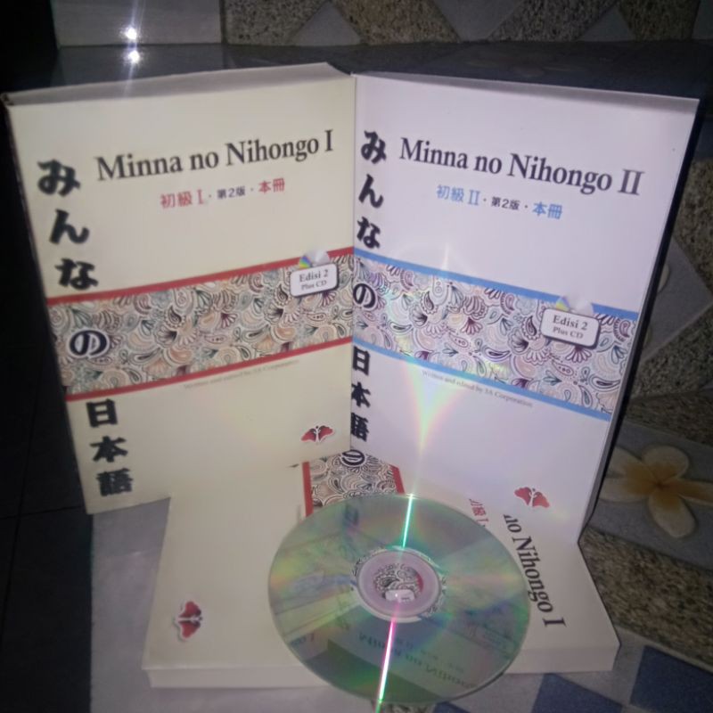 BUKU MINNA NO NIHONGO 1&2 +CD
