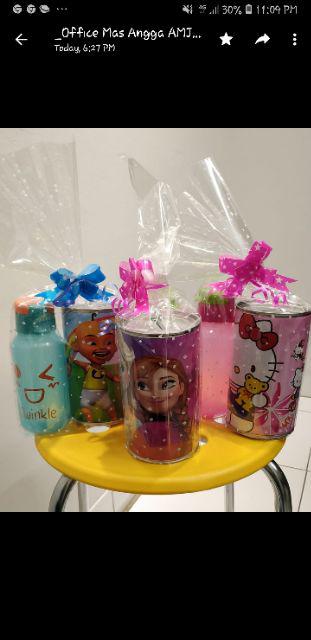 Grosir! Set Celengan 02/paket Hadiah Ulang Tahun Souvenir Ultah Anak
