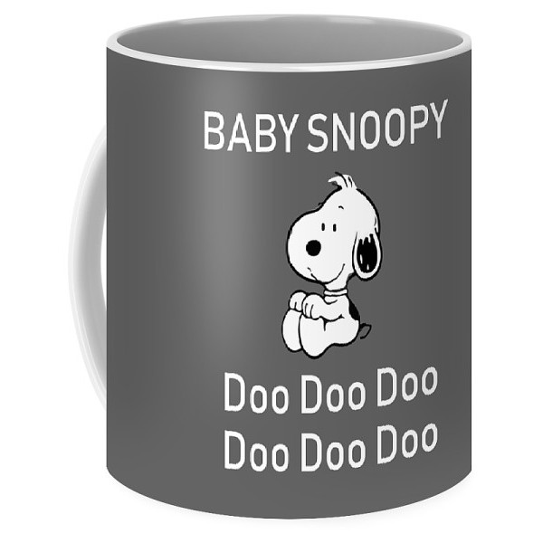 Mug Baby Snoopy Peanuts Baby Shark