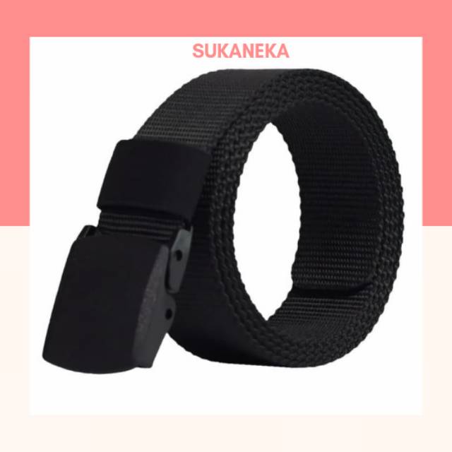 Sabuk pria / ikat pinggang canvas pria