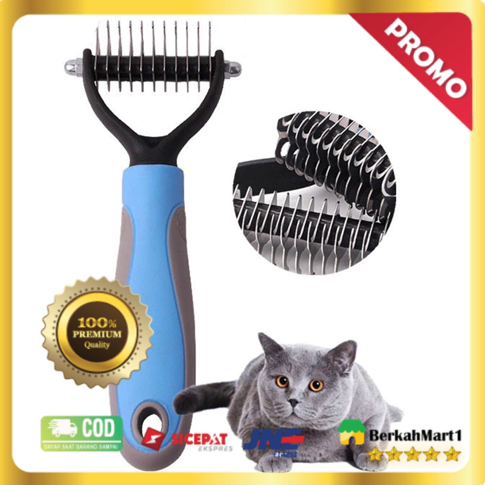 Sisir Rambut Binatang Peliharaan Hair Removal Comb Pet Grooming Tool - AES0124