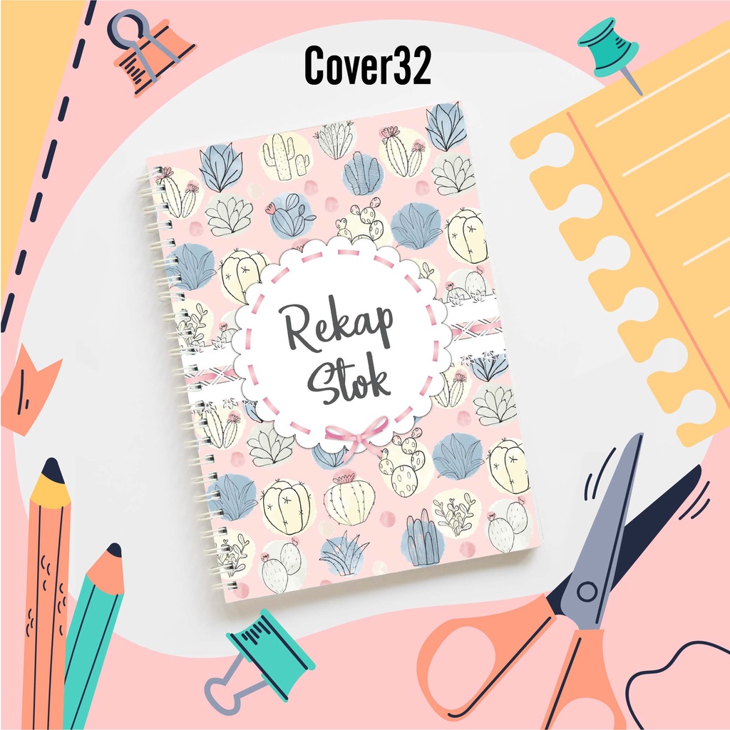 

Hanabi Buku Rekap Stok Barang BELI 2 Buku Gratis 1 Pen Gel kode 31-32