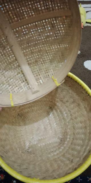 Bakul Nasi Bambu Halus