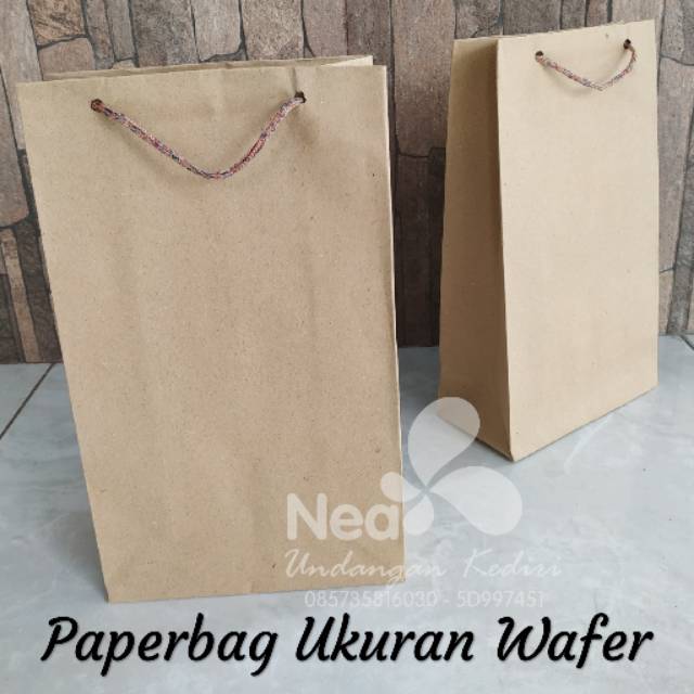 

Paperbag Polos Ukuran Wafer Tinggi {Tango/Nabati +Teh Botol}